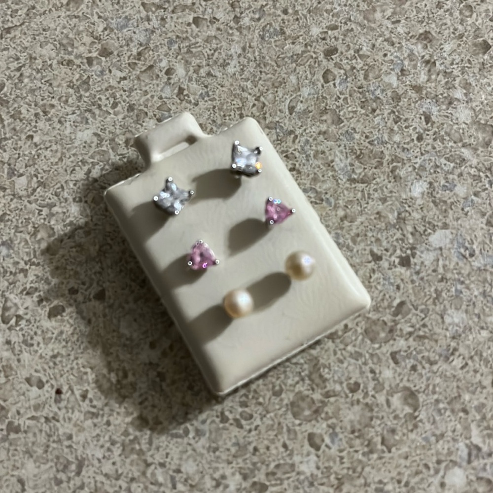 Girl’s Sterling Silver Earrings